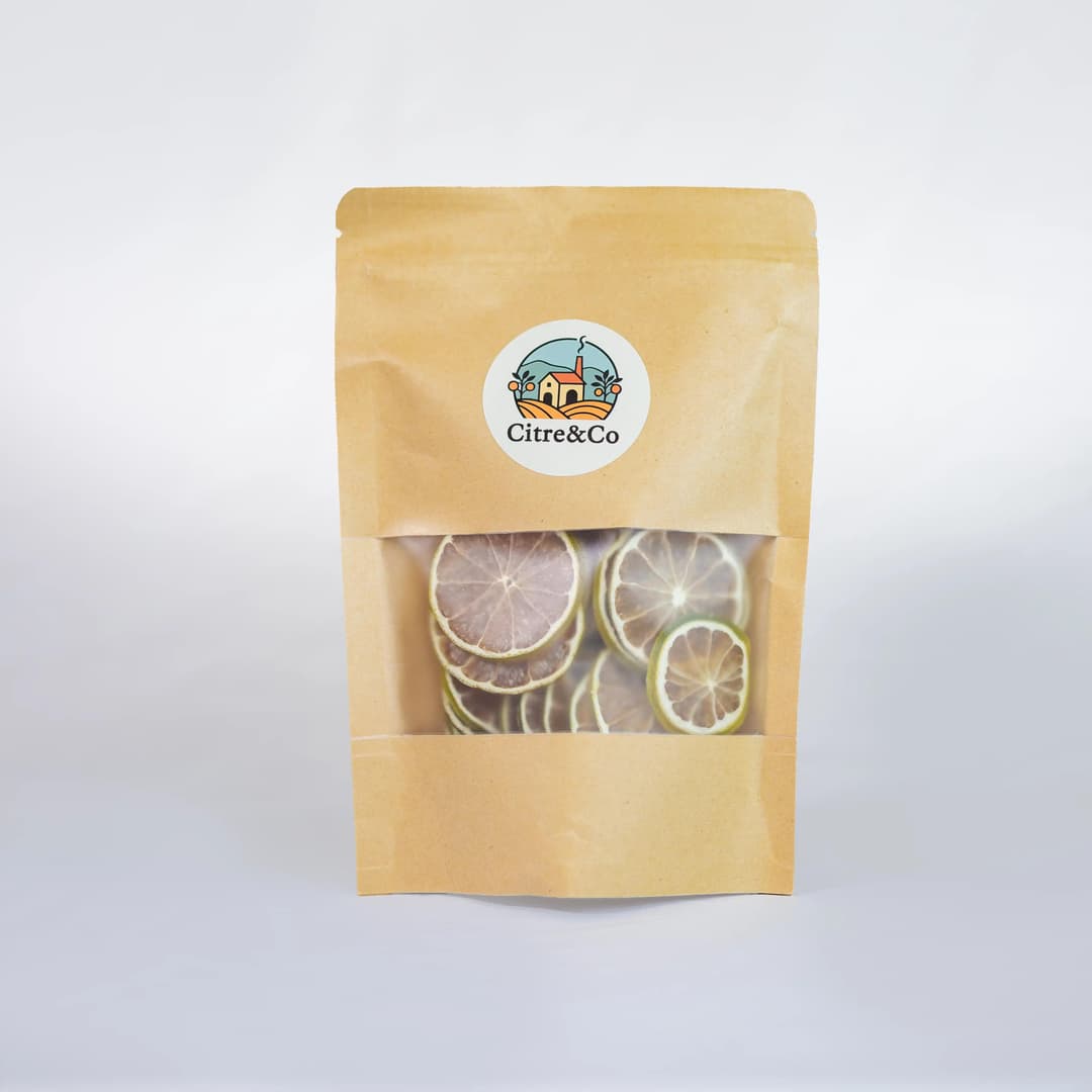 30 Stück getrocknete Limettenscheiben 1