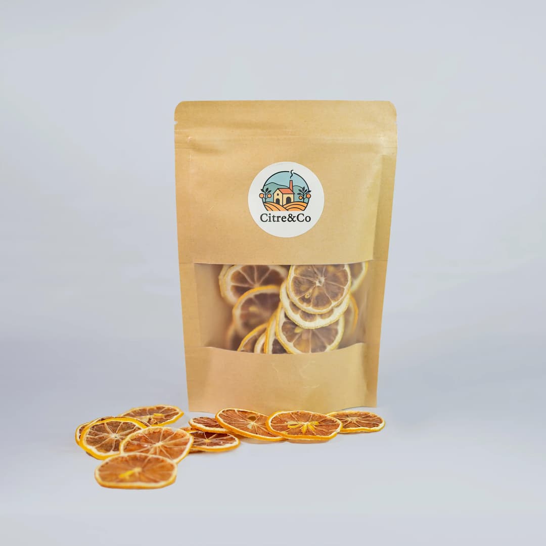 30 Stück getrocknete Zitronenscheiben 2