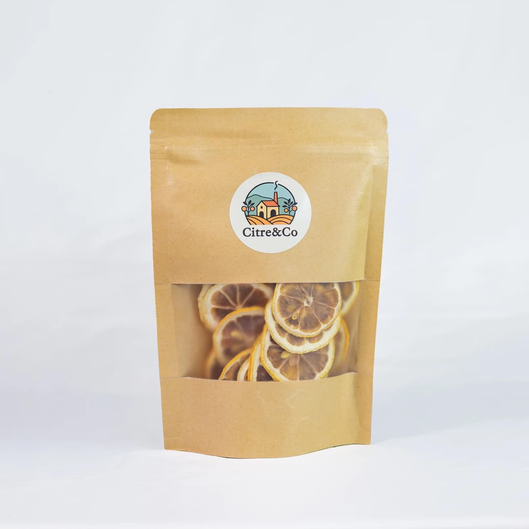 30 Stück getrocknete Zitronenscheiben 1