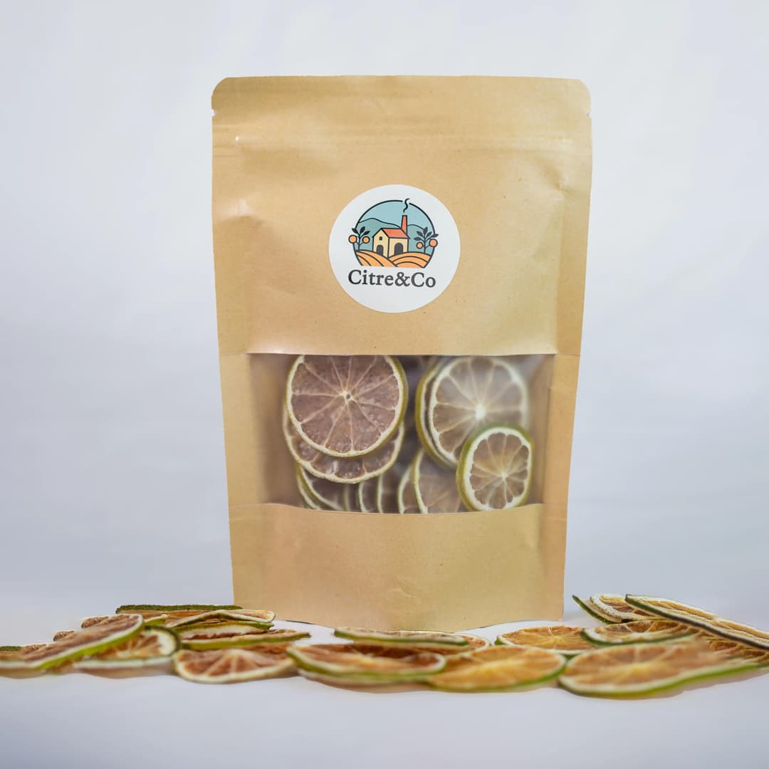 30 Stück getrocknete Limettenscheiben 4