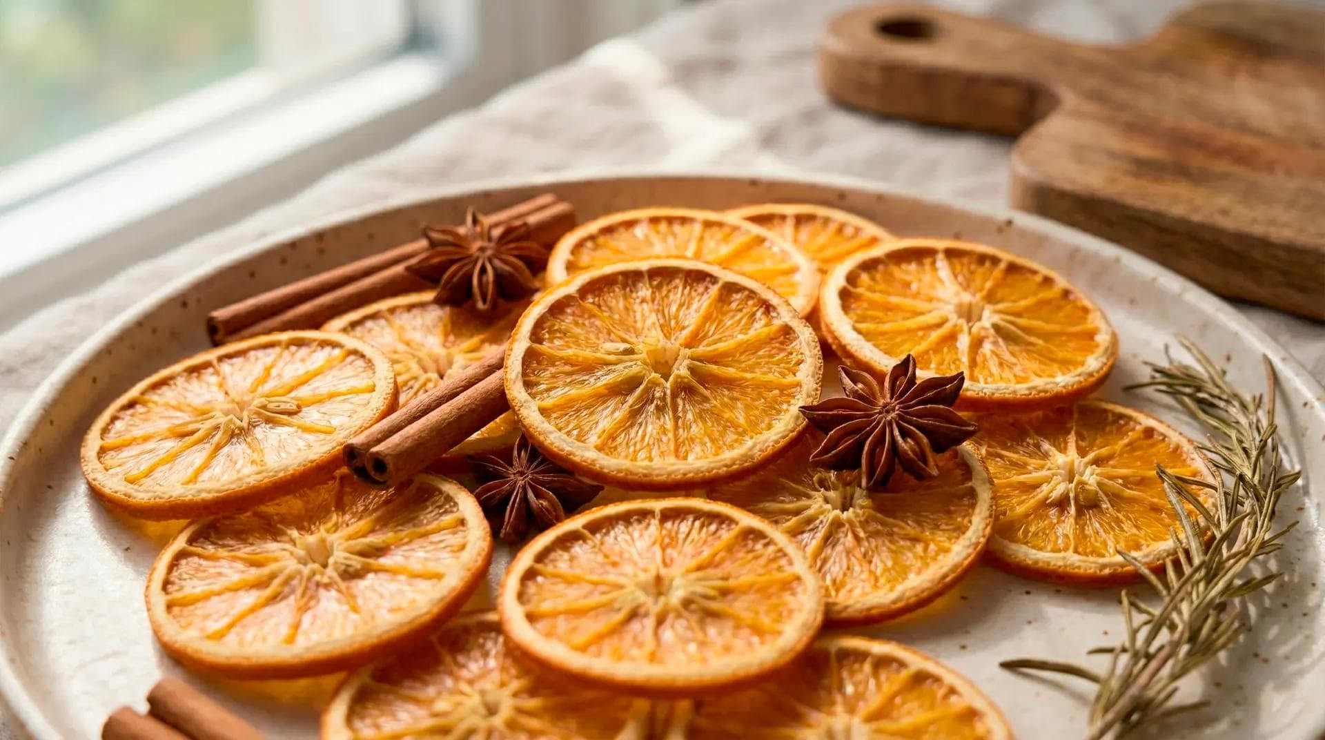 Getrocknete Orangenscheiben: Anwendungen, Vorteile und wie wir sie bei Citre&Co herstellen.